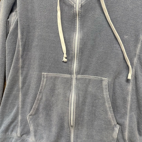 Fabletics Full Zip-Up Terry Oversized Hoodie - Picture 3 of 4